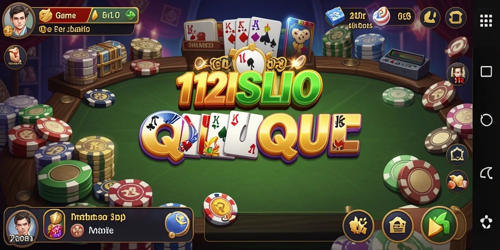 Tampilan gameplay seru dari 1121SLOT dengan kartu QiuQiu.