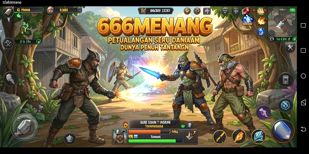 Tangkapan layar utama dari gameplay seru di 666MENANG.
