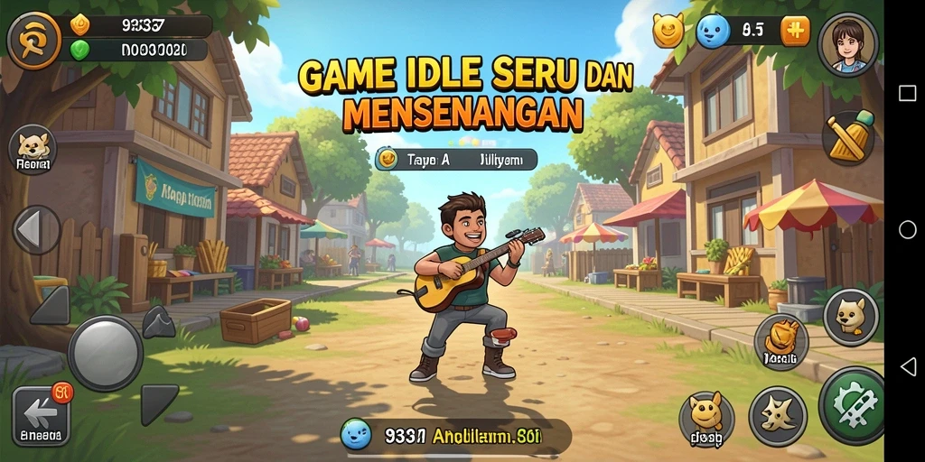 Tampilan gameplay seru dan menarik dari 93337.