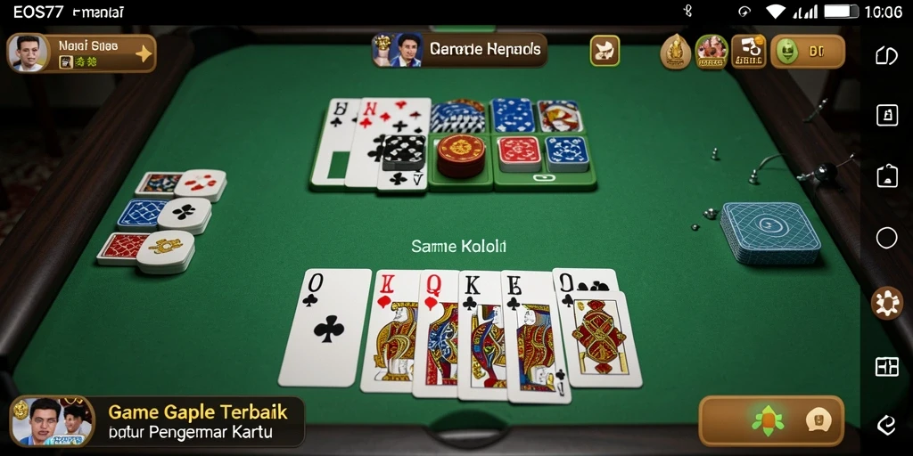Tampilan gameplay seru dan interaktif dalam <strong>EOS77</strong>.