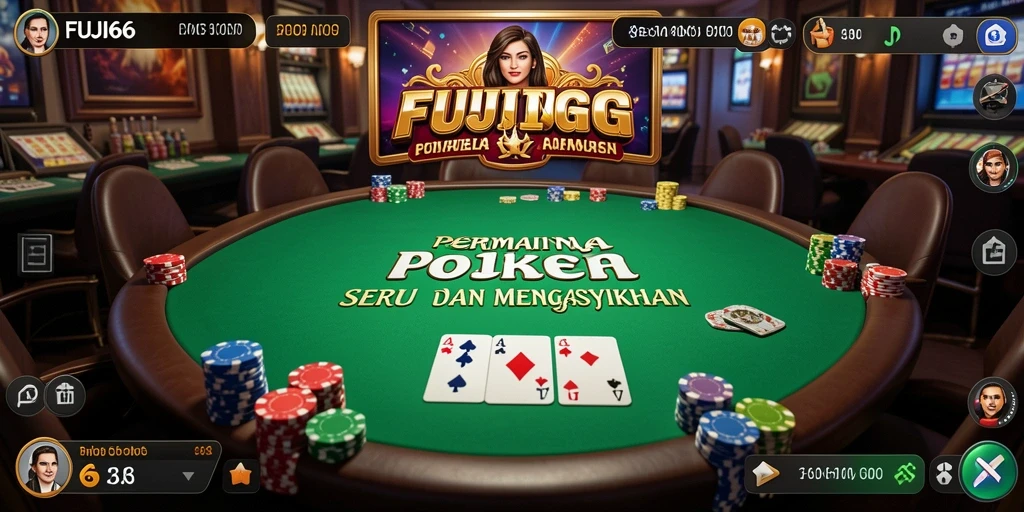 Screenshot utama FUJI66 menunjukkan pengalaman bermain Poker yang seru.