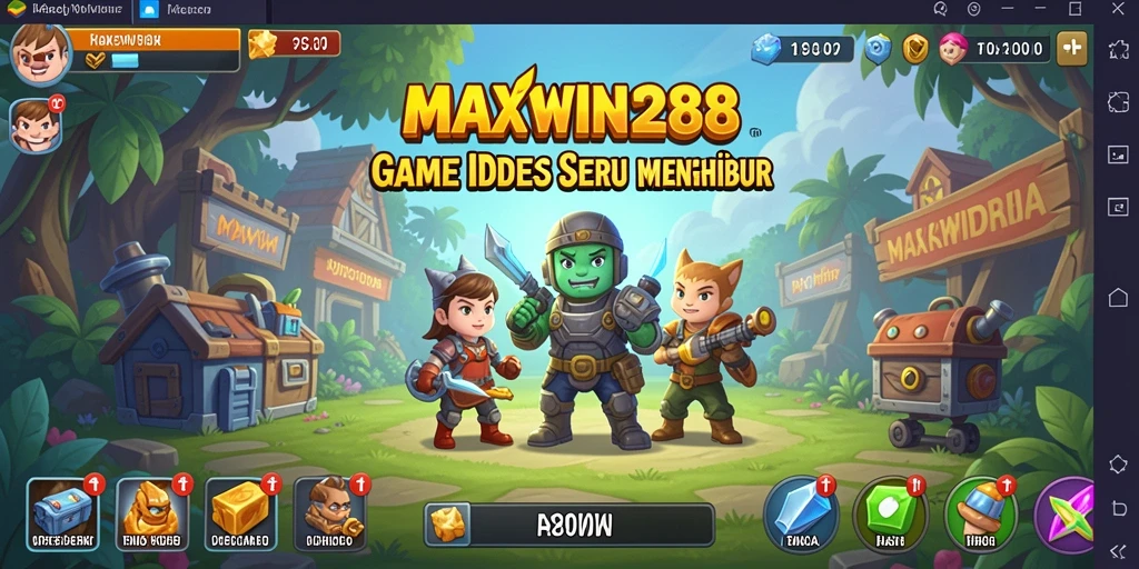 Tangkapan layar gameplay MAXWIN288 yang menyenangkan dan antarmuka intuitif.