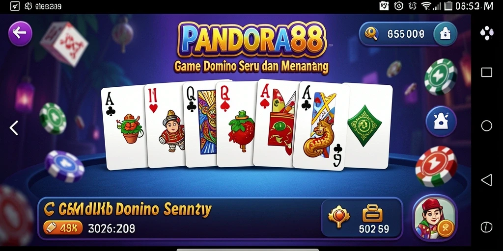Tampilan gameplay seru dan menarik di PANDORA88.