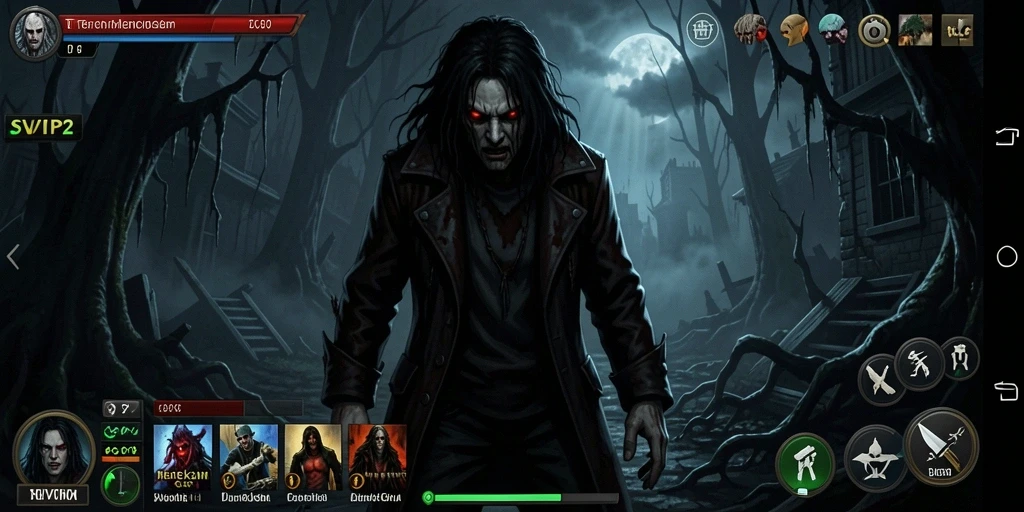 Gameplay SVIP2 yang mencekam dan menantang saat menjelajahi dunia horor.