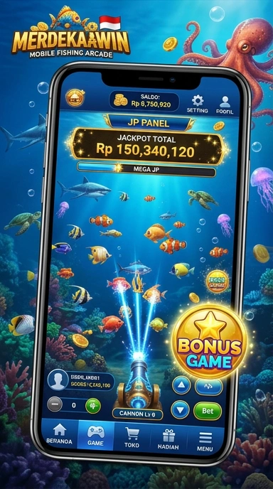 Fitur pencarian yang efisien di merdekawin memudahkan pengguna menemukan aplikasi.